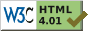 Valid HTML 4.01 Strict