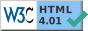 Valid HTML 4.01 Strict