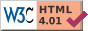 Valid HTML 4.01 Strict